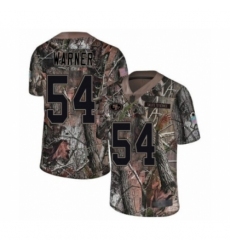 Men's San Francisco 49ers #54 Fred Warner Limited Camo Rush Realtree Football Jersey