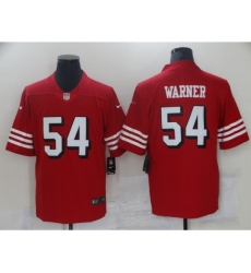 Men's San Francisco 49ers #54 Fred Warner Red Vapor Untouchable Limited Jersey