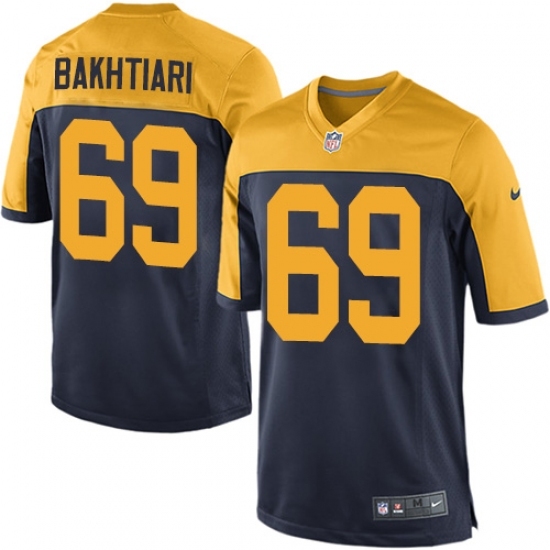 Men's Nike Green Bay Packers #69 David Bakhtiari Game Navy Blue Alternate NFL Jersey Men's Nike Green Bay Packers #69 David Bakhtiari Game Navy Blue Alternate NFL Jersey