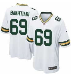 Men's Nike Green Bay Packers #69 David Bakhtiari Game White NFL Jersey Men's Nike Green Bay Packers #69 David Bakhtiari Game White NFL Jersey