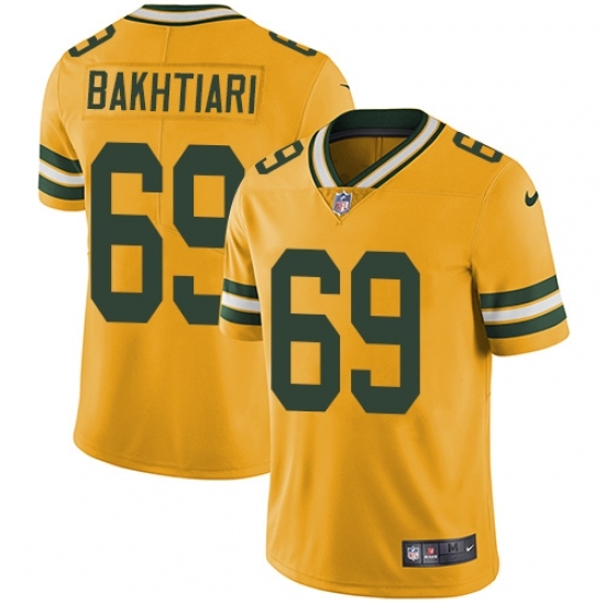 Youth Nike Green Bay Packers #69 David Bakhtiari Limited Gold Rush Vapor Untouchable NFL Jersey Youth Nike Green Bay Packers #69 David Bakhtiari Limited Gold Rush Vapor Untouchable NFL Jersey