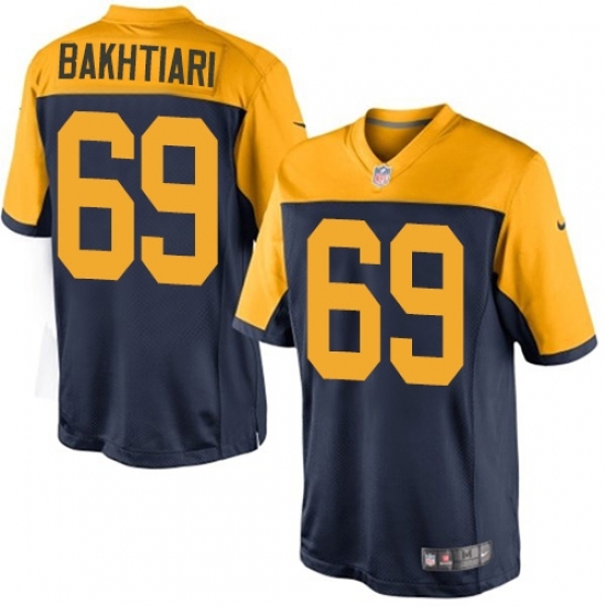 Youth Nike Green Bay Packers #69 David Bakhtiari Limited Navy Blue Alternate NFL Jersey Youth Nike Green Bay Packers #69 David Bakhtiari Limited Navy Blue Alternate NFL Jersey