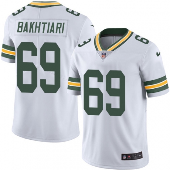 Youth Nike Green Bay Packers #69 David Bakhtiari White Vapor Untouchable Limited Player NFL Jersey Youth Nike Green Bay Packers #69 David Bakhtiari White Vapor Untouchable Limited Player NFL Jersey