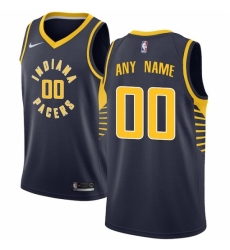 Men's Indiana Pacers Nike Navy Swingman Custom Jersey - Icon Edition