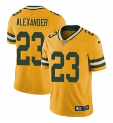 Youth Nike Green Bay Packers #23 Jaire Alexander Limited Gold Rush Vapor Untouchable NFL Jersey