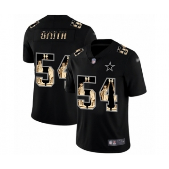 Men's Dallas Cowboys #54 Jaylon Smith Black Statue of Liberty Limited Player Football Jersey Men's Dallas Cowboys #54 Jaylon Smith Black Statue of Liberty Limited Player Football Jersey