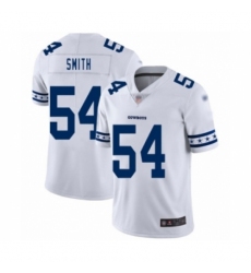Men's Dallas Cowboys #54 Jaylon Smith White Team Logo Fashion Limited Player Football Jersey Men's Dallas Cowboys #54 Jaylon Smith White Team Logo Fashion Limited Player Football Jersey