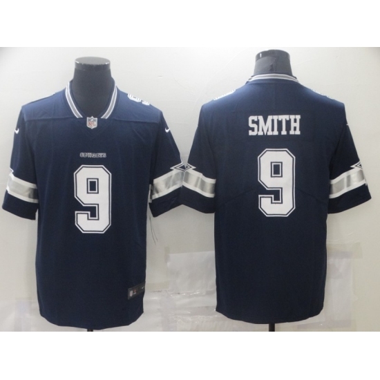 Men's Dallas Cowboys #9 Jaylon Smith Blue Nike Limited Jersey Men's Dallas Cowboys #9 Jaylon Smith Blue Nike Limited Jersey