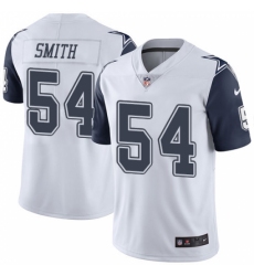 Men's Nike Dallas Cowboys #54 Jaylon Smith Limited White Rush Vapor Untouchable NFL Jersey Men's Nike Dallas Cowboys #54 Jaylon Smith Limited White Rush Vapor Untouchable NFL Jersey