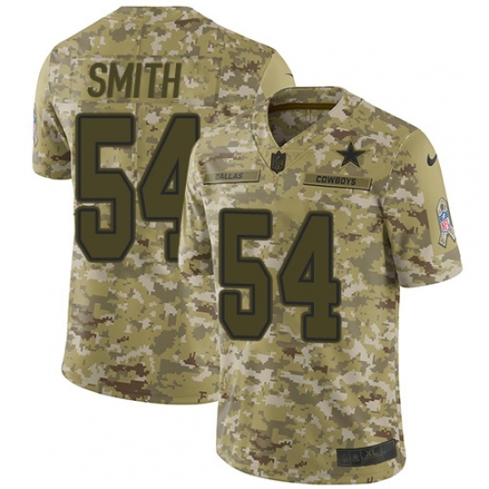 Youth Nike Dallas Cowboys #54 Jaylon Smith Limited Camo 2018 Salute to Service NFL Jersey Youth Nike Dallas Cowboys #54 Jaylon Smith Limited Camo 2018 Salute to Service NFL Jersey