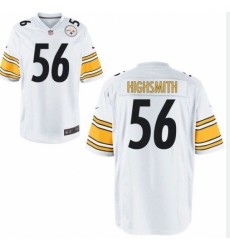 Men's Pittsburgh Steelers #56 Alex Highsmith Nike White Limited Jersey