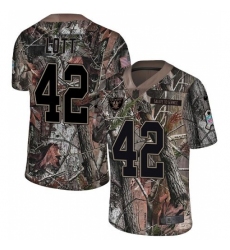 Youth Nike Oakland Raiders #42 Ronnie Lott Limited Camo Rush Realtree NFL Jersey Youth Nike Oakland Raiders #42 Ronnie Lott Limited Camo Rush Realtree NFL Jersey