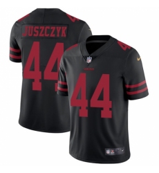 Men's Nike San Francisco 49ers #44 Kyle Juszczyk Black Vapor Untouchable Limited Player NFL Jersey Men's Nike San Francisco 49ers #44 Kyle Juszczyk Black Vapor Untouchable Limited Player NFL Jersey