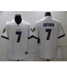 Baltimore Ravens #7 Rashod Bateman White 2022 Vapor Untouchable Stitched NFL Nike Limited Jersey