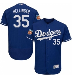 Men's Majestic Los Angeles Dodgers #35 Cody Bellinger Royal Blue Flexbase Authentic Collection MLB Jersey