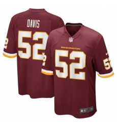 Men's Washington Football Team #52 Jamin Davis Nike Burgundy 2021 NFL Draft First Round Pick Game Jersey Men's Washington Football Team #52 Jamin Davis Nike Burgundy 2021 NFL Draft First Round Pick Game Jersey