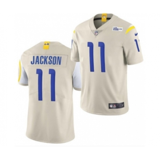 Men's Los Angeles Rams #11 DeSean Jackson White Bone Stitched Football Limited Jersey Men's Los Angeles Rams #11 DeSean Jackson White Bone Stitched Football Limited Jersey