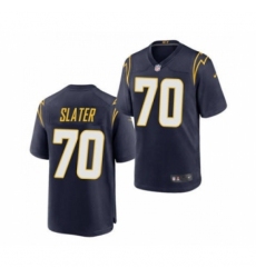 Men's Los Angeles Chargers #70 Rashawn Slater Navy 2021 Vapor Untouchable Limited Jersey