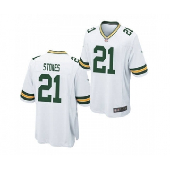 Men's Green Bay Packers #21 Eric Stokes White 2021 Football Draft Stitched Limited Jersey Men's Green Bay Packers #21 Eric Stokes White 2021 Football Draft Stitched Limited Jersey