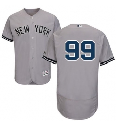 Men's New York Yankees #99 Aaron Judge Grey Flexbase Authentic Collection Stitched MLB Jersey