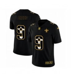 Men's New Orleans Saints #9 Drew Brees Black Jesus Faith Limited Football Jersey