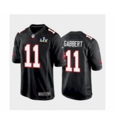 Men's Tampa Bay Buccaneers #11 Gabbert Black game Super Bowl LV Jersey