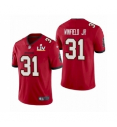 Men's Tampa Bay Buccaneers #31  Antoine Winfield Jr Red Super Bowl LV Jersey