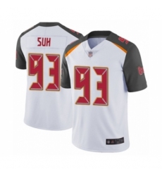 Men's Tampa Bay Buccaneers #93 Ndamukong Suh White Vapor Untouchable Limited Player Football Jersey