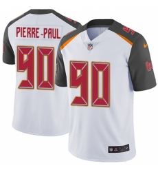 Men's Nike Tampa Bay Buccaneers #90 Jason Pierre-Paul White Vapor Untouchable Limited Player NFL Jersey