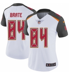 Women's Nike Tampa Bay Buccaneers #84 Cameron Brate White Vapor Untouchable Limited Player NFL Jersey