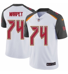 Men's Nike Tampa Bay Buccaneers #74 Ali Marpet White Vapor Untouchable Limited Player NFL Jersey