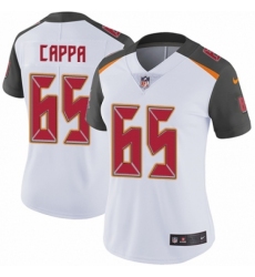 Women's Nike Tampa Bay Buccaneers #65 Alex Cappa White Vapor Untouchable Limited Player NFL Jersey