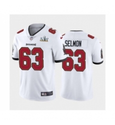 Youth Tampa Bay Buccaneers #63 Lee Roy Selmon White Super Bowl LV Jersey