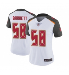 Women's Tampa Bay Buccaneers #58 Shaquil Barrett White Vapor Untouchable Limited Player Football Jersey