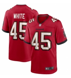 Men's Tampa Bay Buccaneers #45 Devin White Nike Red Game Player Jersey