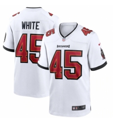 Men's Tampa Bay Buccaneers #45 Devin White Nike White Game Jersey.webp