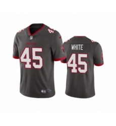 Tampa Bay Buccaneers #45 Devin White Pewter 2020 Vapor Limited Jersey
