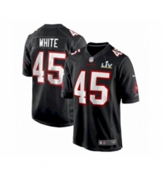 Youth Tampa Bay Buccaneers #45 Devin White Black game Super Bowl LV Jersey