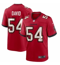 Men's Tampa Bay Buccaneers #54 Lavonte David Nike Red Player Game Jersey