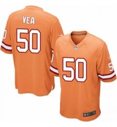 Men's Nike Tampa Bay Buccaneers #50 Vita Vea Limited Orange Glaze Alternate NFL Jersey
