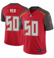 Youth Nike Tampa Bay Buccaneers #50 Vita Vea Red Team Color Vapor Untouchable Elite Player NFL Jersey