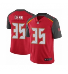Youth Tampa Bay Buccaneers #35 Jamel Dean Red Team Color Vapor Untouchable Limited Player Football Jersey