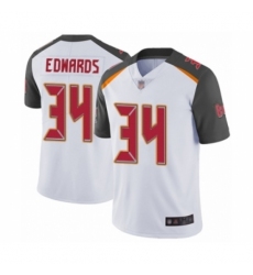 Men's Tampa Bay Buccaneers #34 Mike Edwards White Vapor Untouchable Limited Player Football Jersey