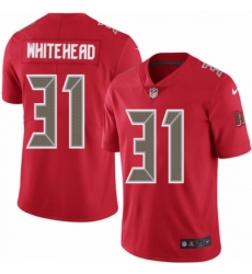Men's Nike Tampa Bay Buccaneers #31 Jordan Whitehead Limited Red Rush Vapor Untouchable NFL Jersey