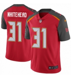 Men's Nike Tampa Bay Buccaneers #31 Jordan Whitehead Red Team Color Vapor Untouchable Limited Player NFL Jersey