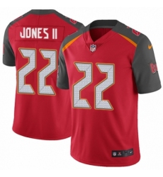 Men's Nike Tampa Bay Buccaneers #22 Ronald Jones II Red Team Color Vapor Untouchable Limited Player NFL Jersey
