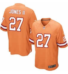 Men's Nike Tampa Bay Buccaneers #27 Ronald Jones II Game Orange Glaze Alternate NFL Jersey