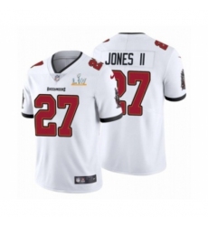 Men's Tampa Bay Buccaneers #27 Ronald Jones II White Super Bowl LV Jersey