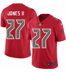 Nike Tampa Bay Buccaneers #27 Ronald Jones II Red Men's Stitched NFL Limited Rush Jersey