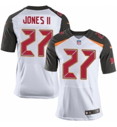 Nike Tampa Bay Buccaneers #27 Ronald Jones II White Men's Stitched NFL New Elite Jersey